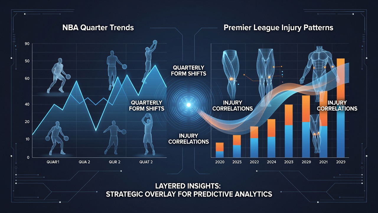Chart showing combined NBA and Premier League data points used in accumulator modeling