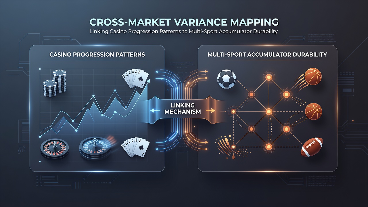 Chart showing correlation between casino progression streaks and accumulator hit rates across multiple sports