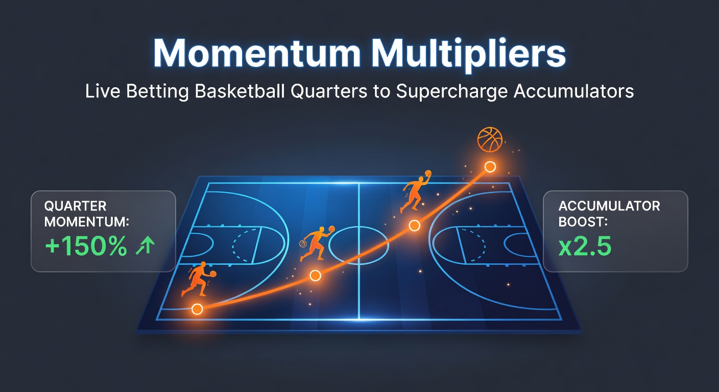 Dynamic basketball court action during a tense NBA quarter, highlighting momentum shifts in live betting scenarios